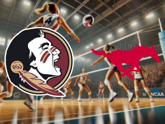Florida State Seminoles at SMU Mustangs Womens Volleyball